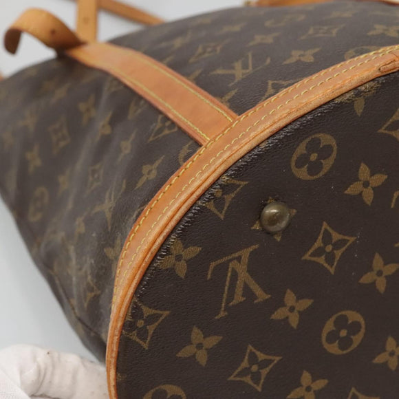 LOUIS VUITTON Monogram Bucket GM Shoulder Bag M42236 LV Auth 135034