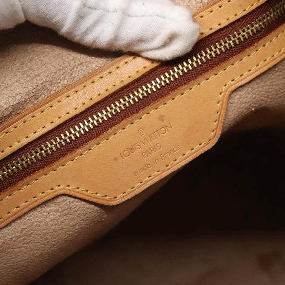 LOUIS VUITTON Monogram Bucket GM Shoulder Bag M42236 LV Auth 135034