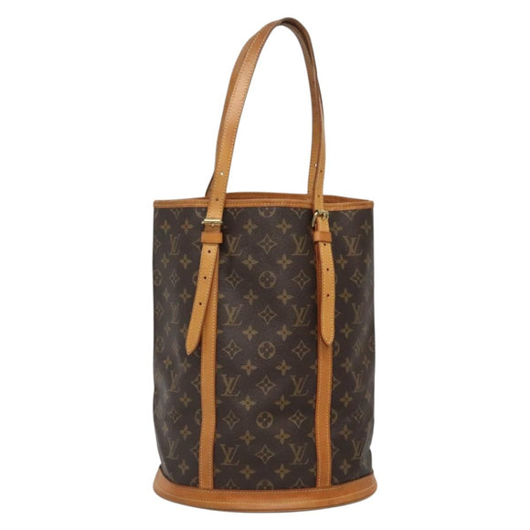 LOUIS VUITTON Monogram Bucket GM Shoulder Bag M42236 LV Auth 135034