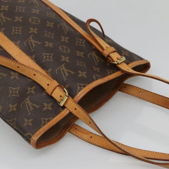 LOUIS VUITTON Monogram Bucket GM Shoulder Bag M42236 LV Auth 135034