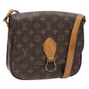 LOUIS VUITTON Monogram Saint Cloud GM Shoulder Bag M51242 LV Auth 135036-1