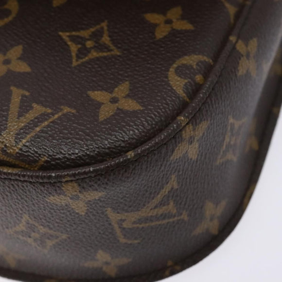 LOUIS VUITTON Monogram Saint Cloud GM Shoulder Bag M51242 LV Auth 135036