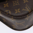 LOUIS VUITTON Monogram Saint Cloud GM Shoulder Bag M51242 LV Auth 135036-16