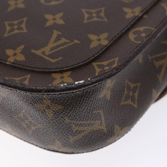 LOUIS VUITTON Monogram Saint Cloud GM Shoulder Bag M51242 LV Auth 135036
