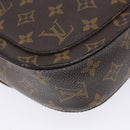 LOUIS VUITTON Monogram Saint Cloud GM Shoulder Bag M51242 LV Auth 135036-17
