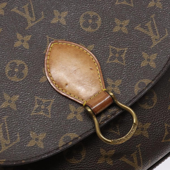 LOUIS VUITTON Monogram Saint Cloud GM Shoulder Bag M51242 LV Auth 135036