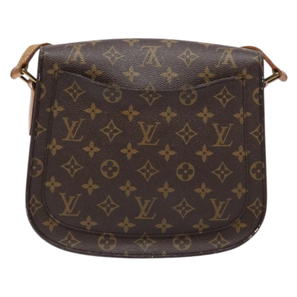 LOUIS VUITTON Monogram Saint Cloud GM Shoulder Bag M51242 LV Auth 135036