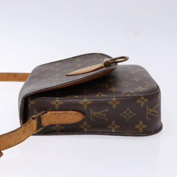 LOUIS VUITTON Monogram Saint Cloud GM Shoulder Bag M51242 LV Auth 135036