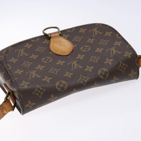 LOUIS VUITTON Monogram Saint Cloud GM Shoulder Bag M51242 LV Auth 135036