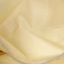 PRADA Tote Bag Canvas Beige Silver Auth 135047-22