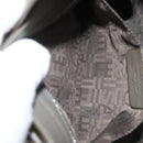 Salvatore Ferragamo Shoulder Bag Leather Gray Silver Auth 135050-21