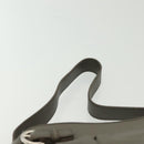 Salvatore Ferragamo Shoulder Bag Leather Gray Silver Auth 135050-8