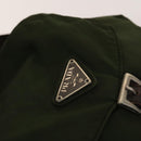 PRADA Backpack Nylon Green Silver Auth 135051-20