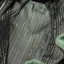 PRADA Backpack Nylon Green Silver Auth 135051-11