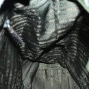 PRADA Backpack Nylon Green Silver Auth 135051-24