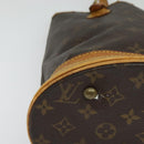 LOUIS VUITTON Monogram Bucket PM Shoulder Bag M42238 LV Auth 135054-14