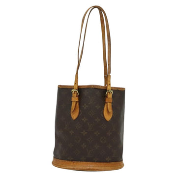 LOUIS VUITTON Monogram Bucket PM Shoulder Bag M42238 LV Auth 135054 - 0