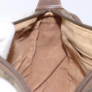 GUCCI GG Supreme Web Sherry Line Shoulder Bag PVC Beige 001 754 6177 Auth 135056-21