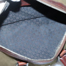 GUCCI Hand Bag Canvas Leather Khaki Brown 30458 Auth 135059-17