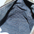 GUCCI Hand Bag Canvas Leather Khaki Brown 30458 Auth 135059-19