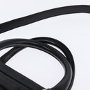 GUCCI Diamante Hand Bag Leather 2way Black Gold 344357 Auth 135065-8