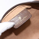 GUCCI GG Supreme Web Sherry Line Clutch Bag PVC Beige Red 63 01 012 Auth 135068-9