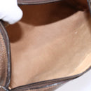 GUCCI GG Supreme Web Sherry Line Clutch Bag PVC Beige Red 63 01 012 Auth 135068-10