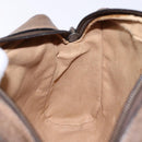 GUCCI GG Supreme Web Sherry Line Clutch Bag PVC Beige Red 63 01 012 Auth 135068-17