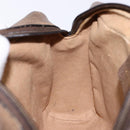 GUCCI GG Supreme Web Sherry Line Clutch Bag PVC Beige Red 63 01 012 Auth 135068-11