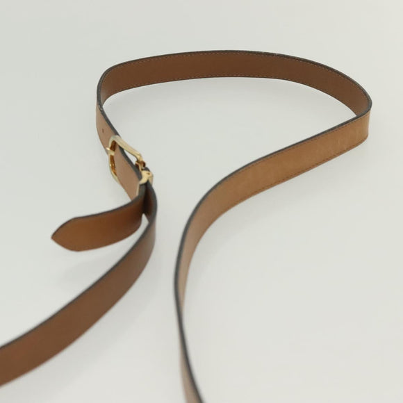 Christian Dior Honeycomb Canvas Shoulder Bag PVC Black Gold Auth 135069