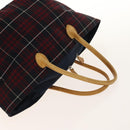 Burberrys Nova Check Black Label Blue Label Pouch Nylon 3Set Navy Auth 135071-5