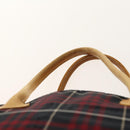 Burberrys Nova Check Black Label Blue Label Pouch Nylon 3Set Navy Auth 135071-6