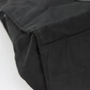 PRADA Hand Bag Nylon Black Silver Auth 135087-9
