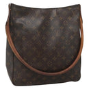 LOUIS VUITTON Monogram Looping GM Shoulder Bag M51145 LV Auth 135098-1