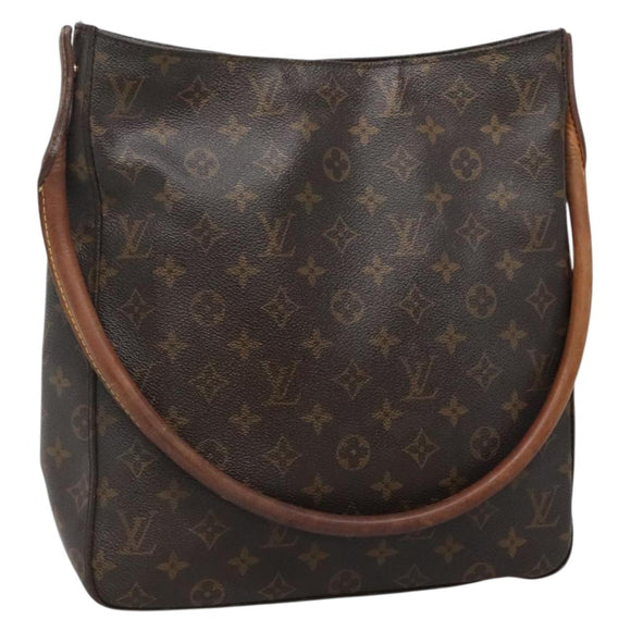 LOUIS VUITTON Monogram Looping GM Shoulder Bag M51145 LV Auth 135098
