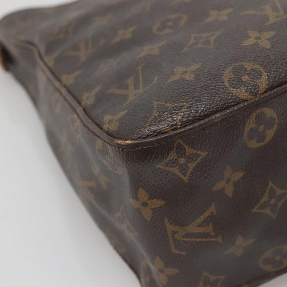 LOUIS VUITTON Monogram Looping GM Shoulder Bag M51145 LV Auth 135098