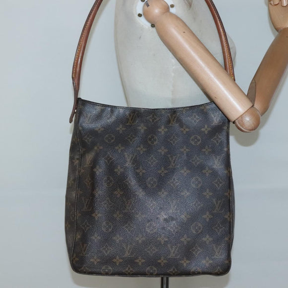 LOUIS VUITTON Monogram Looping GM Shoulder Bag M51145 LV Auth 135098