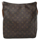 LOUIS VUITTON Monogram Looping GM Shoulder Bag M51145 LV Auth 135098-2