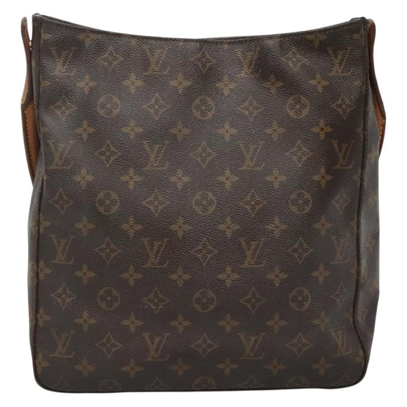 LOUIS VUITTON Monogram Looping GM Shoulder Bag M51145 LV Auth 135098
