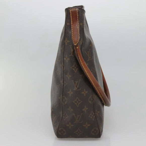 LOUIS VUITTON Monogram Looping GM Shoulder Bag M51145 LV Auth 135098
