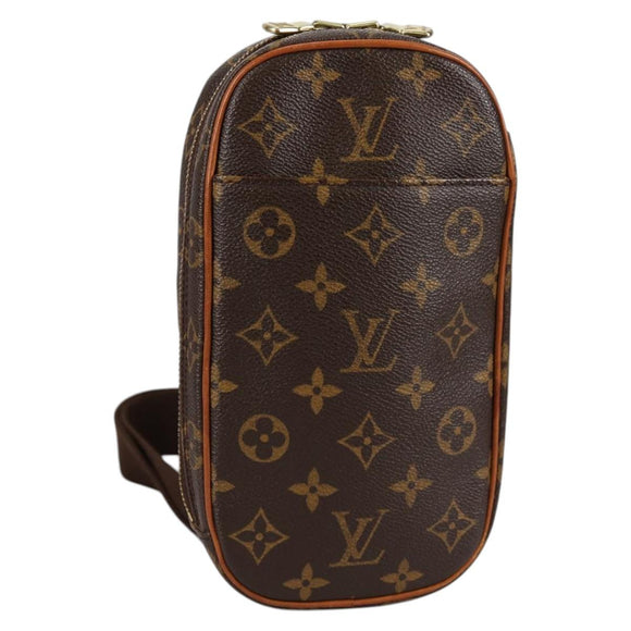 LOUIS VUITTON Monogram Pochette Gange Shoulder Bag M51870 LV Auth 135100A