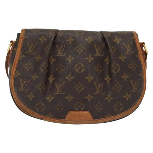LOUIS VUITTON Monogram Menilmontan PM Shoulder Bag M40474 LV Auth 135104