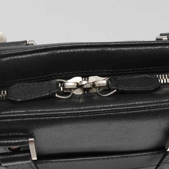 LOUIS VUITTON Taiga Igor Business Bag Boreal M31172 LV Auth 135105