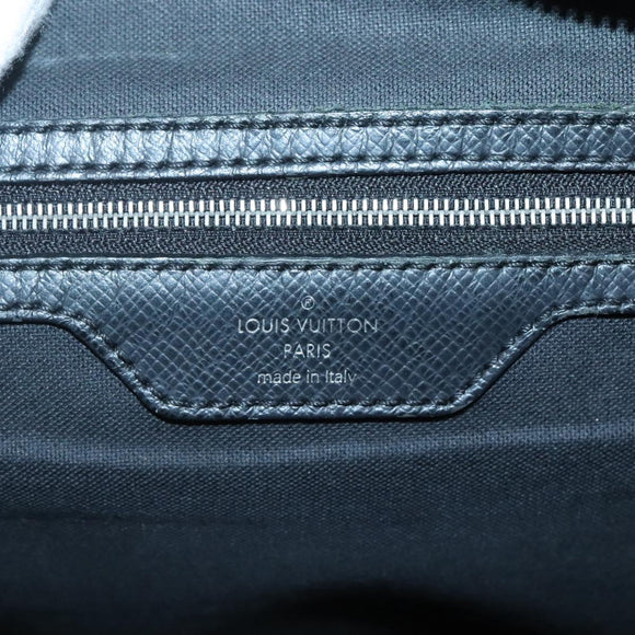LOUIS VUITTON Taiga Igor Business Bag Boreal M31172 LV Auth 135105