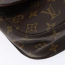 LOUIS VUITTON Monogram Monogram Saint Cloud MM Shoulder Bag M51243 Auth 135106-16