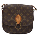 LOUIS VUITTON Monogram Monogram Saint Cloud MM Shoulder Bag M51243 Auth 135106-13