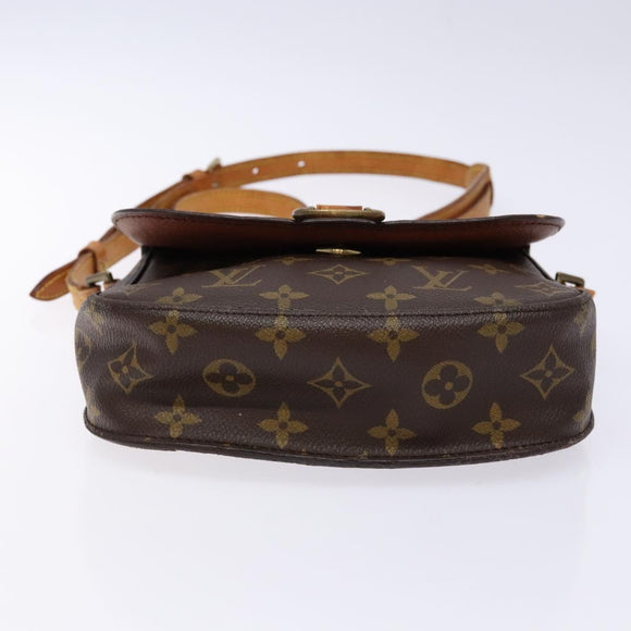 LOUIS VUITTON Monogram Monogram Saint Cloud MM Shoulder Bag M51243 Auth 135106
