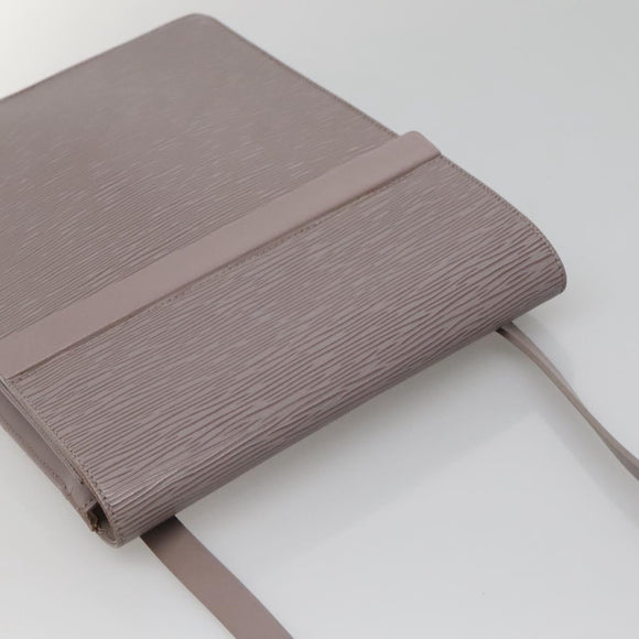 LOUIS VUITTON Epi Ramatuelle Shoulder Bag Lilac M5247C LV Auth 135110