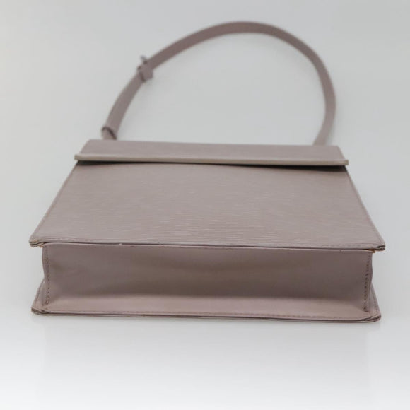 LOUIS VUITTON Epi Ramatuelle Shoulder Bag Lilac M5247C LV Auth 135110