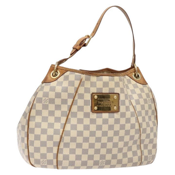 LOUIS VUITTON Damier Azur Galliera PM Shoulder Bag N55215 LV Auth 135112